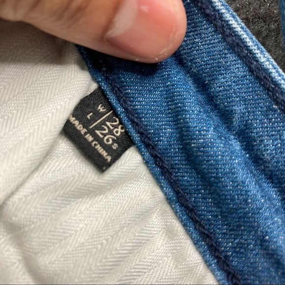 Abercrombie & Fitch Signature Collection Rip + Repair Ankle Straight Jeans - Picture 7 of 11